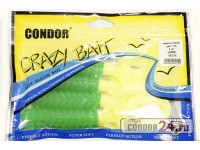Твистеры Condor Crazy Bait CTD145, цвет 116, уп.4 шт.